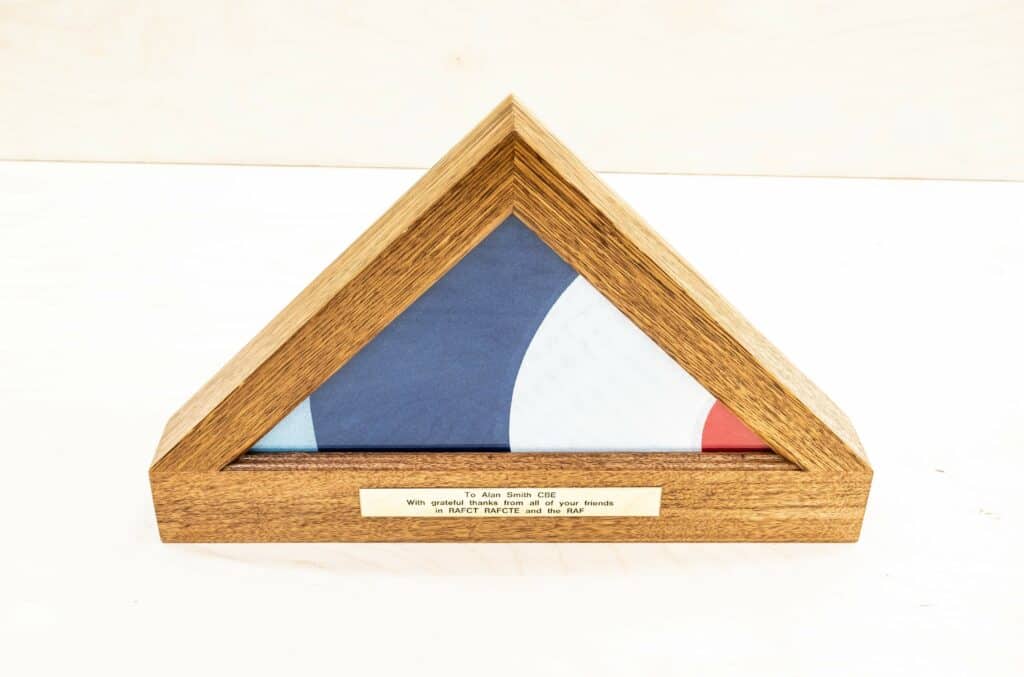 RAF flag display box